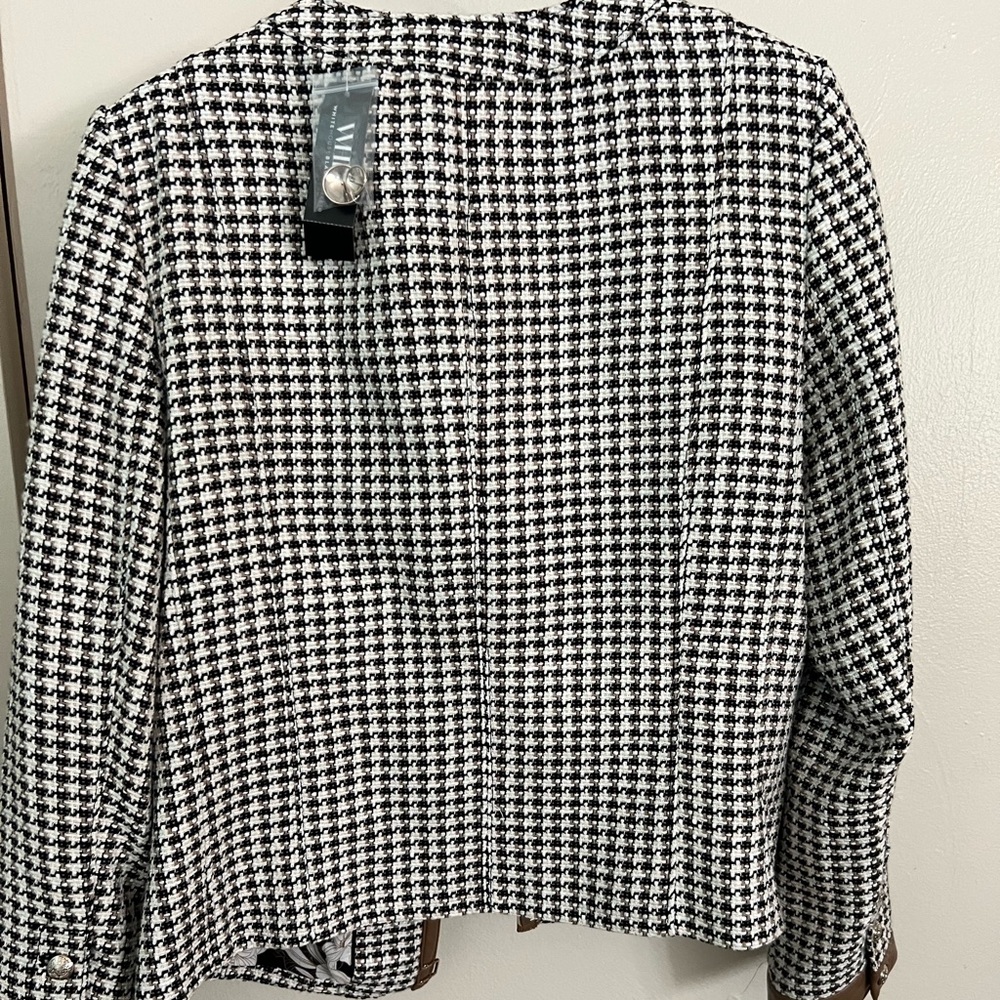 WHBM houndstooth jacket - Picture 2 of 4